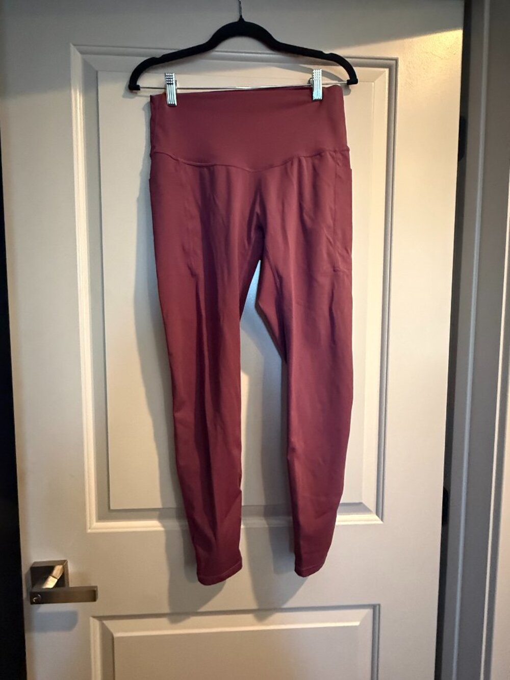 POPFLEX Supersculpt™ Leggings with Pockets - Plum  XL / 27" Gently used